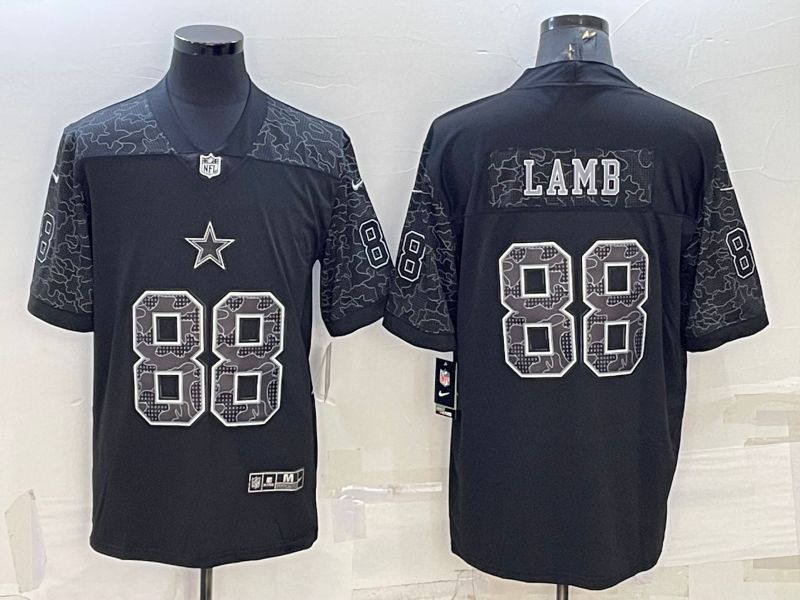 Men Dallas Cowboys #88 Lamb Black Reflector 2022 Nike Limited NFL Jersey->dallas cowboys->NFL Jersey